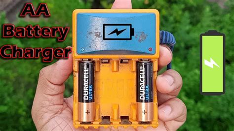 Aa Rechargeable Battery Charger Charge 4 Aa Batteries Simultaneously Batterycharger Youtube