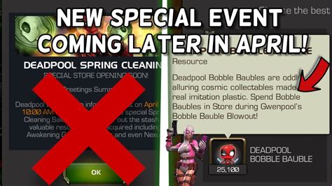 No Spring Cleaning In 2023 Gwenpool Bobble Bauble Blow Out To Replace It Marvel Champions