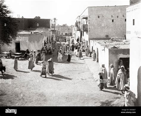 Late 19th Century Photograph Biskra Algeria C 1890 Stock Photo Alamy