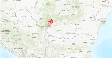 Cutremur De Magnitudine Produs N Jude Ul Gorj Seismul S A