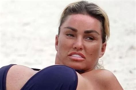 Katie Price Shows Off New Sleeve Tattoo In Tiny String Bikini After