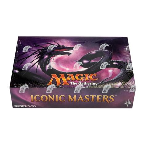 Magic The Gathering Iconic Masters Booster Box 24pack