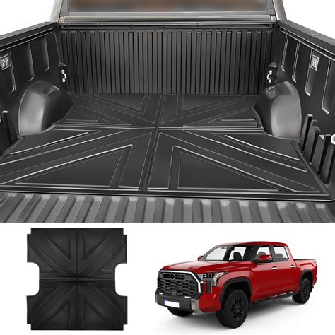 Jtyzsm Fit For Toyota Tundra Bed Mat Tpe Truck Bed Liner For