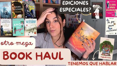 sí OTRO mega book haul más de 20 libros nuevos mi último book