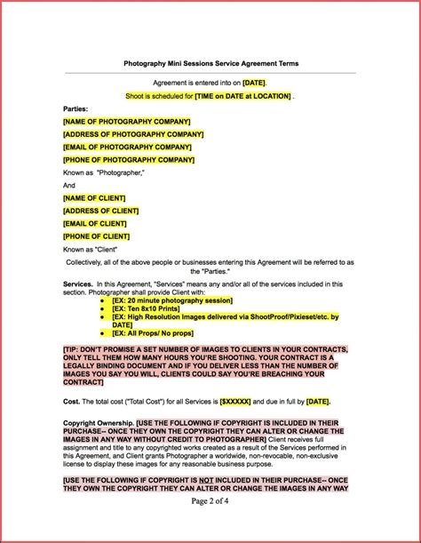 Legally Binding Contract Example - Template 1 : Resume Examples #XV8ox9X1zD