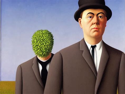 Classic Painting By Rene Magritte High Detail Stable