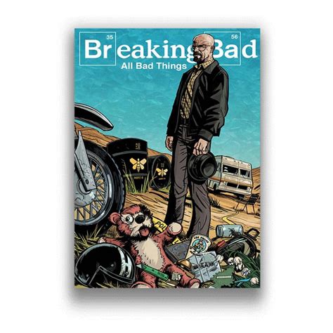 Breaking Bad Artwork Wall Art Poster – Aesthetic Wall Decor