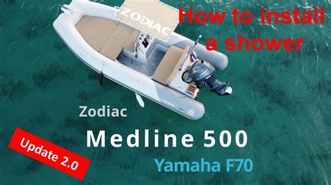 Boat Shower For Rib Zodiac Medline Yamaha F T Top Storage