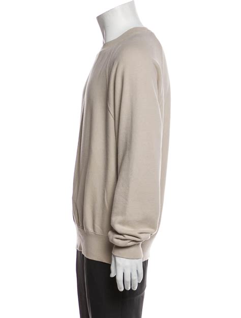 Essentials Fear Of God Crew Neck Long Sleeve Sweatshirt Neutrals