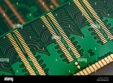 Computing Computer Memory Concept Two 184 Pin DDR SDRAM Modules