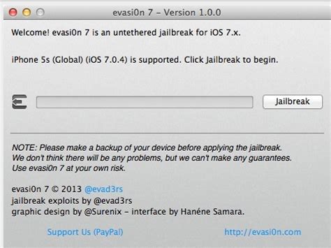 Tutoriel Evasi0n7 Jailbreak Untethered IOS 7 Pour IPhone IPad Et