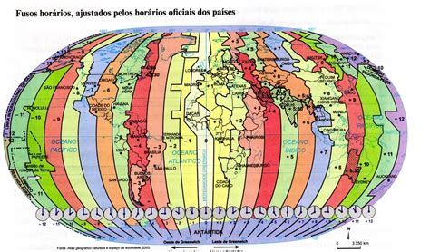 Saiba Os Fusos Hor Rios Do Mundo Coisas Legais Todo Dia