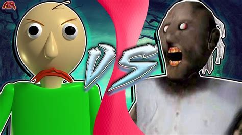 BALDI Vs GRANNY Granny Vs Baldi S Basics Animation CARTOON FIGHT