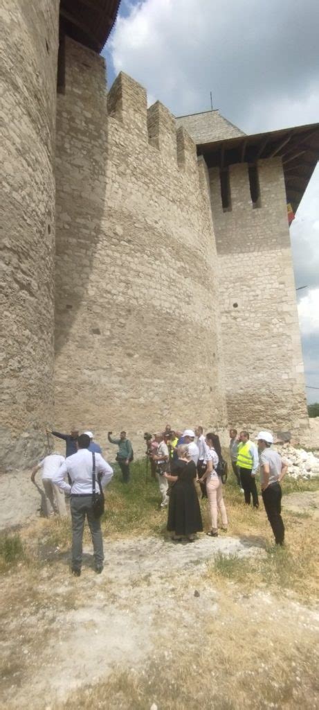 Lucrări la Cetatea medievală Soroca AGENȚIA DE INSPECTARE A MONUMENTELOR