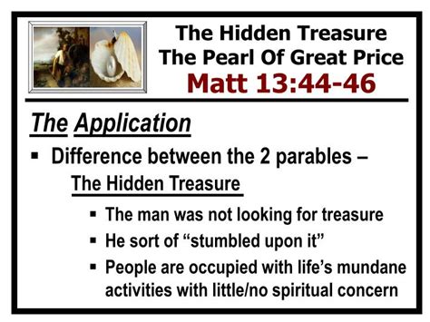 Ppt The Parable Of The Hidden Treasure Powerpoint Presentation Id