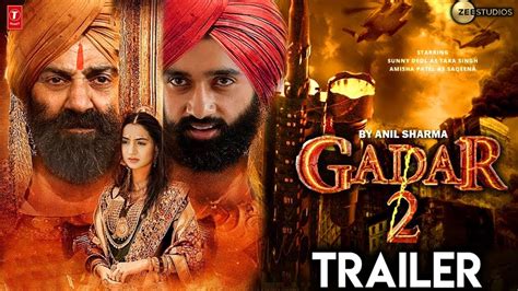 GADAR 2 Official Trailer SUNNY DEOL ANIL SHARMA AMEESHA PATEL