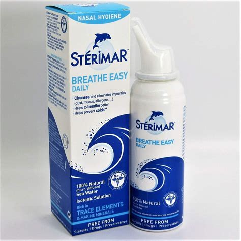 Sterimar Hayfever And Allergies Isotonic Nasal Hygiene Nasal Spray 100ml