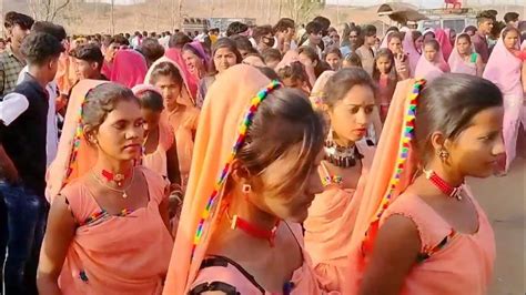 Adivasi Marriage Dance Video Sondwa Borkhad