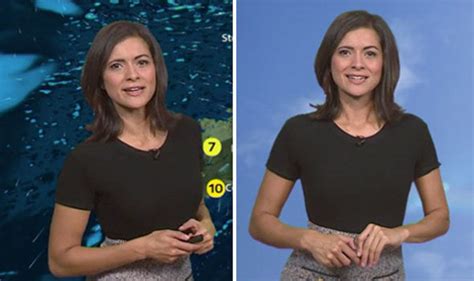 Lucy Verasamy Itv Weather Star Sends Fans Wild With Stunning Display