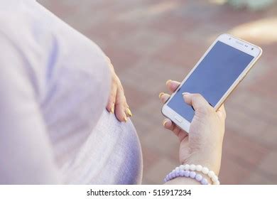 Beautiful Brunette Caucasian Pregnant Woman On Stock Photo 515917234 Shutterstock