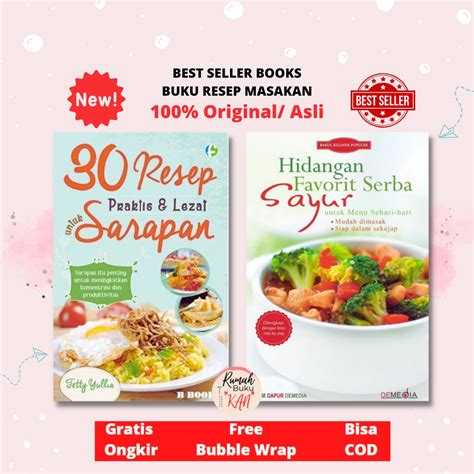 Jual Buku Resep Praktis Lezat Untuk Sarapan Hidangan Favorit