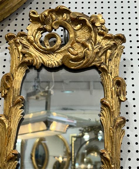 Proantic Paire De Miroir Louis Xv X Cm