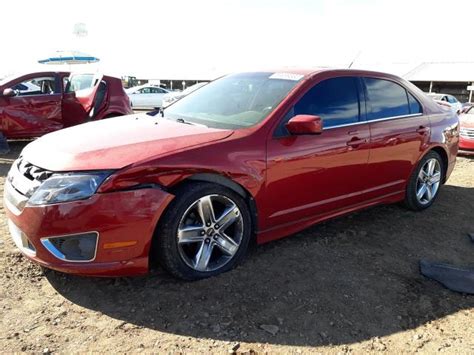 2010 Ford Fusion Sport For Sale Az Phoenix Wed Jul 10 2024 Used And Repairable Salvage