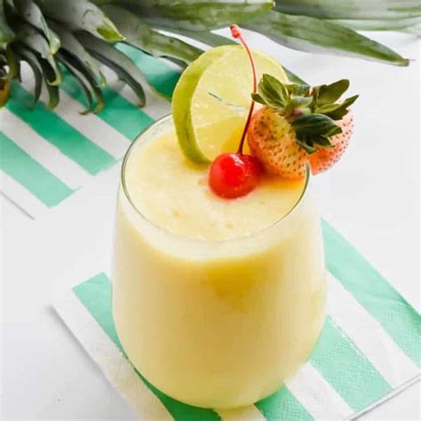 Easy Frozen Pineapple Daiquiri Stress Baking