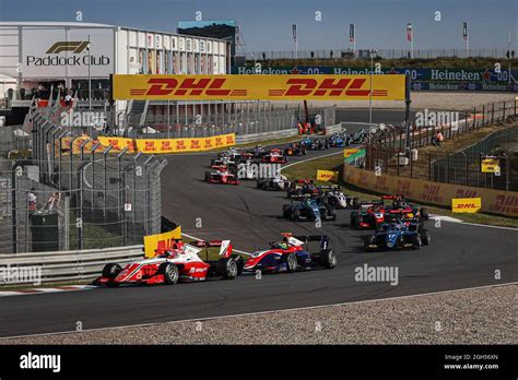 Start Of The Race Hauger Dennis Nor Prema Racing Dallara F