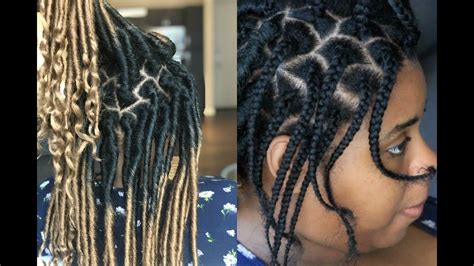 How To Individual Crochet Goddess Locs Like A Pro No Cornrow Youtube