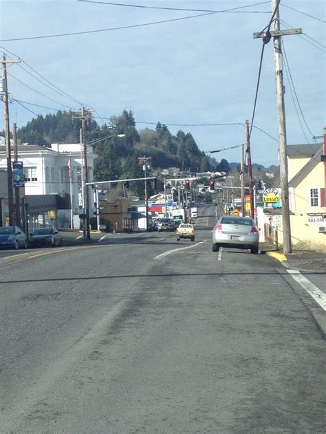 Main Street of Rainier, Oregon as it looks today. | Pacific nw, Oregon, Rainier