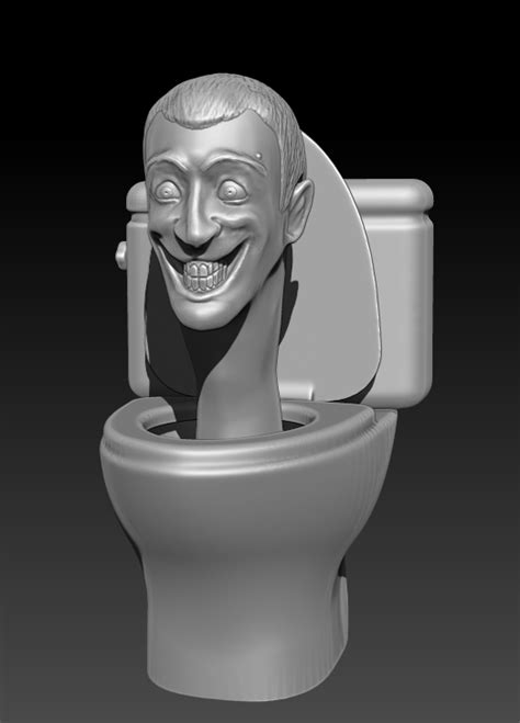 Stl File Skibidi Toilet 🚽・3d Printing Template To Download・cults