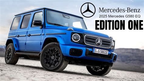 2025 Mercedes G580 Eq Ev Edition One G Wagon Revealed Youtube