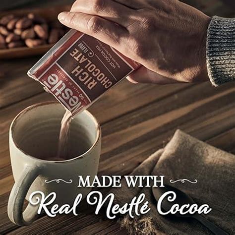 Nestle Hot Chocolate Packets Hot Cocoa Mix Rich Chocolate Flavor Made With Real Cocoa Bulk