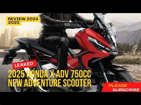 HONDA X ADV 750cc New Scooter 2025 Versatility YouTube