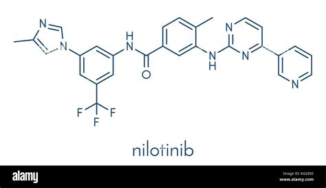 El Nilotinib Medicamento Contra El C Ncer Mol Cula Inhibidor De La