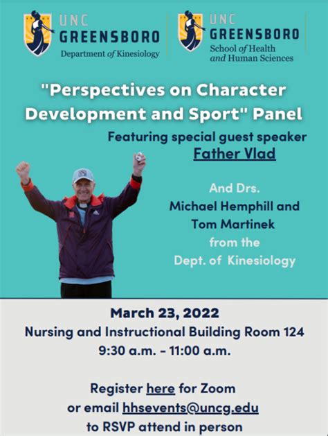 Hhs Kinesiology Present Guest Speaker Unc Greensboro