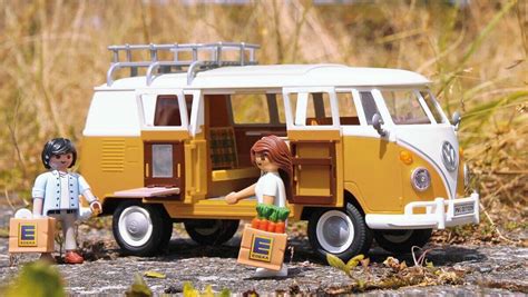 Playmobil Und Edeka Verlosen Kultigen VW Camping Bus W V