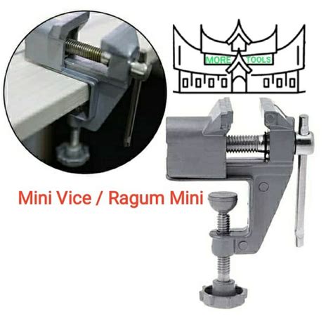 Jual Mini Vice Clamp Klem Catok Meja Ragum Table Vice Clamp Di