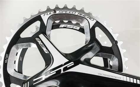 FSA Gossamer Pro 386EVO ABS DB Road Bicycle Crankset Black 46 36t