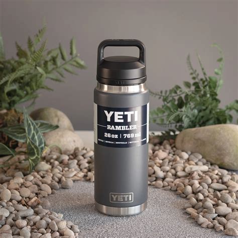 Yeti Rambler Oz Bottle Charcoal Creative Gardens