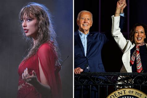 Taylor Swifts Joe Biden Kamala Harris Endorsement Photo Resurfaces