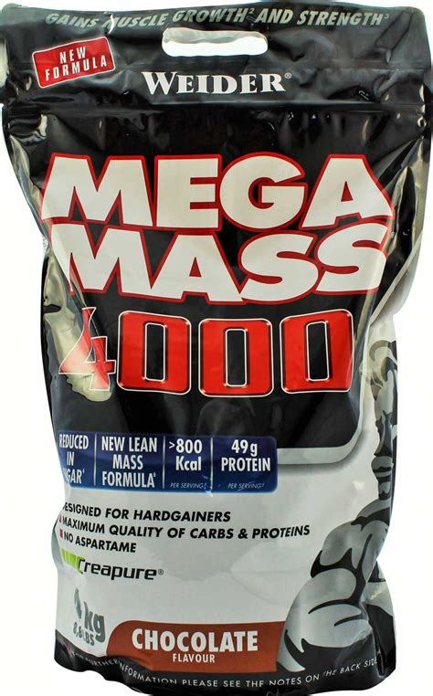 Mega Mass 4000 By Weider At Zumub