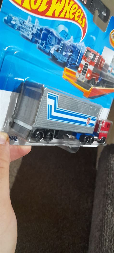 Hot Wheels X Transformers Track Fleet Optimus Prime New In Package Images Details