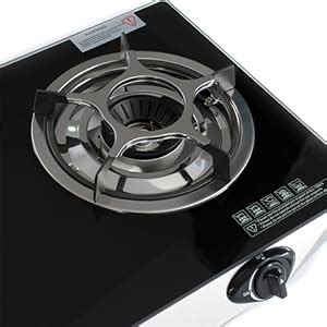 Nj Ngb S Indoor Gas Stove Burners Hob Black Glass Cooker Kw With