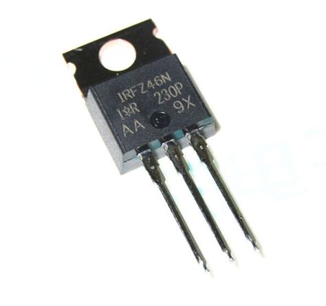 50Pcs IRFZ46N IRFZ46 TO 220 N Channel 53A 55V Transistor MOSFET NEW EBay