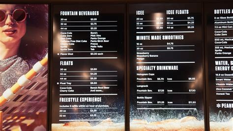 Bioreconstruct On Twitter Las Vegas Coca Cola Store Beverage Menu