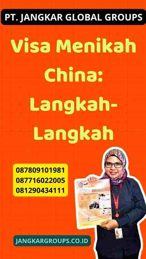 Visa Menikah China Langkah Langkah Jangkar Global Groups