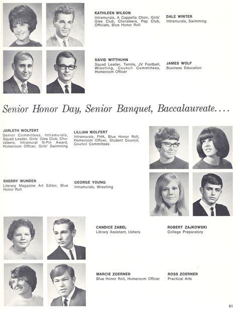 1967 Sheboygan North High School Yearbook