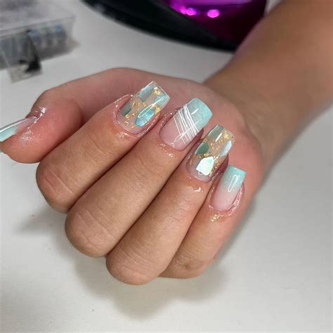 Unhas Decoradas Folhas De Ouro Lindas E Exuberantes Dicas De Unhas